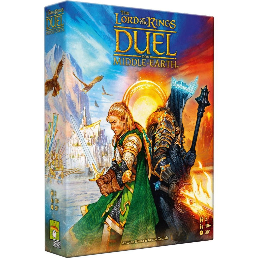 Asmodee the lord of the rings duel for middle earth bordspel (nederlands, 2 spelers, 30 minuten, vanaf 10 jaar)