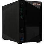 Asustor drivestor 2 pro gen2 nas (zwart, usb)