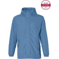 Basil - regenjas hoga unisex horizon blue m