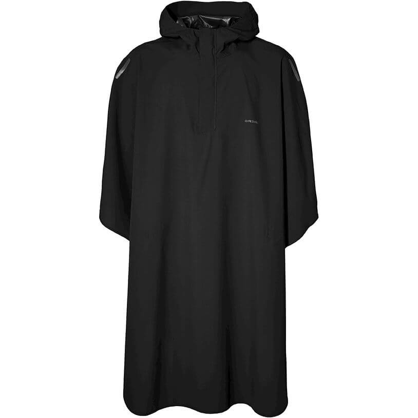 Basil - poncho hoga unisex jet black one size
