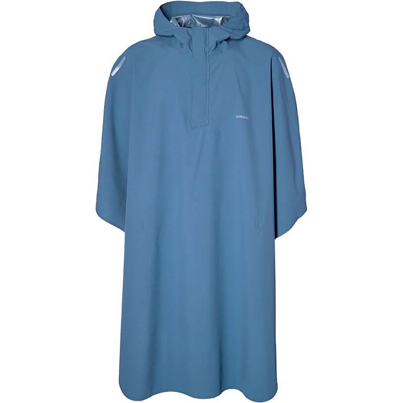 Basil - poncho hoga unisex horizon blue one size