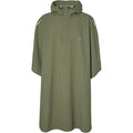 Basil - poncho hoga unisex olive green one size