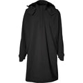 Basil - poncho mosse unisex jet black xl/xxl
