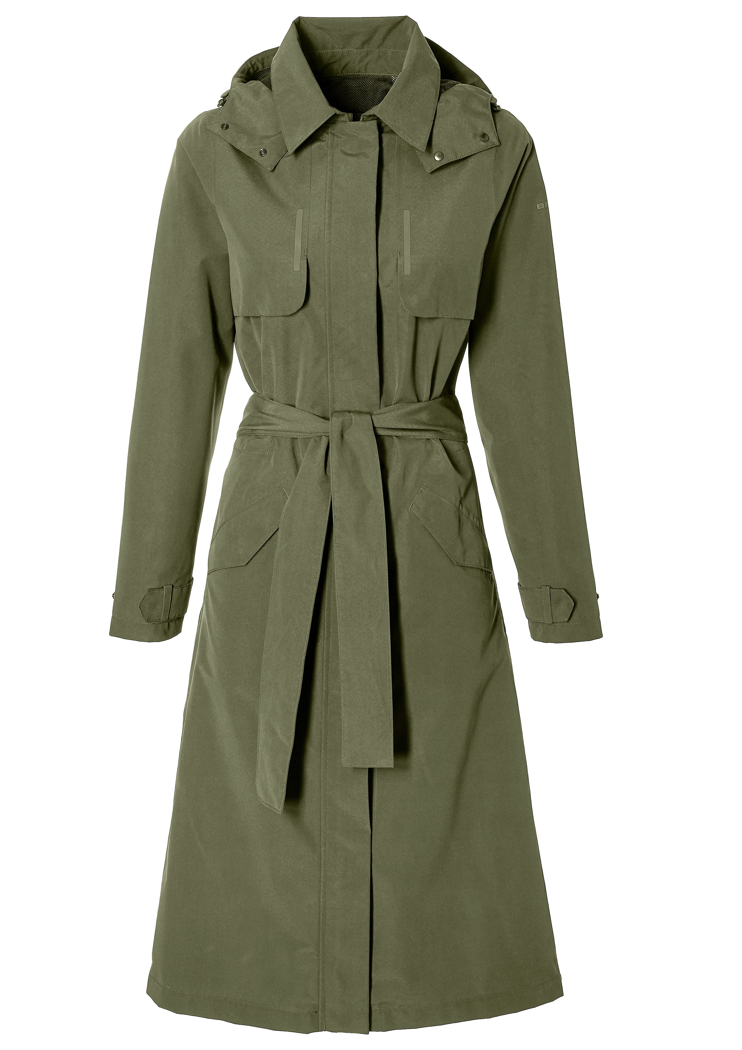 Basil - trenchcoat mosse dames olive green m