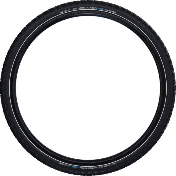 Pneu Schwalbe Marathon 365 GreenGuard 28 x 1.40"/ 37-622mm - noir avec reflet