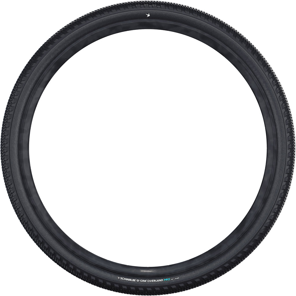 SCHWALBE - SCHWALBE vouwband g-one overland pro evo 45-622 tlr zwart