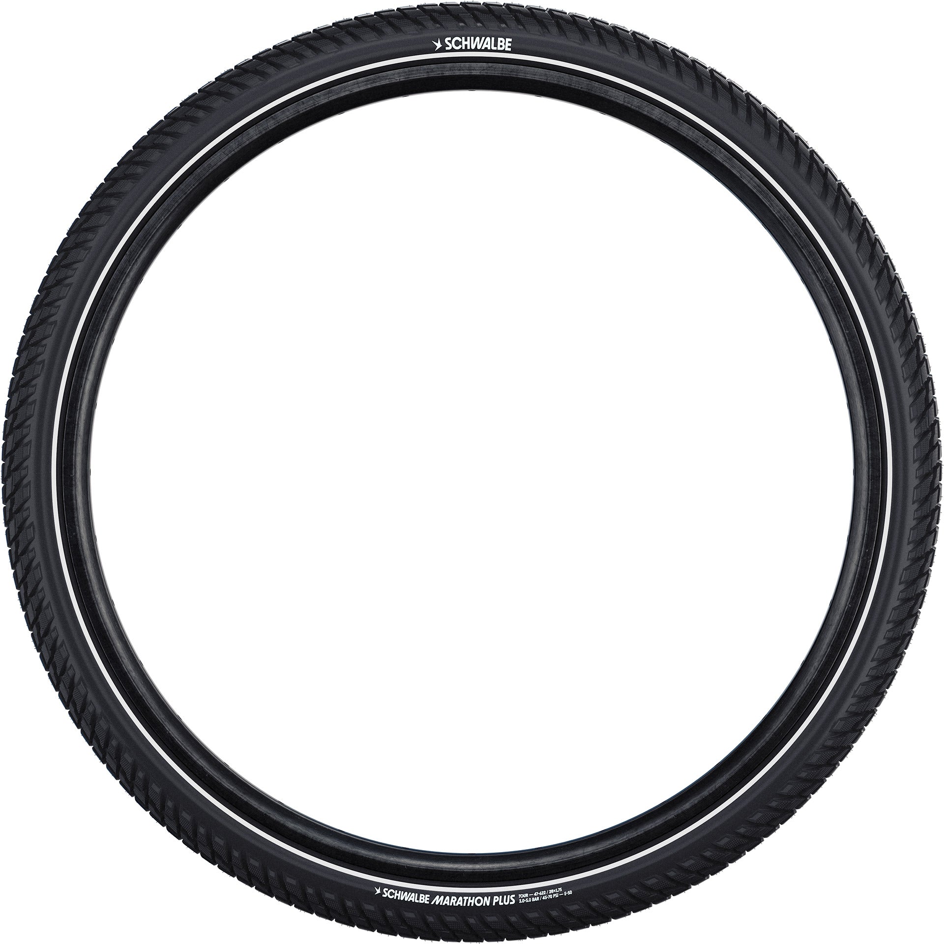 Schwalbe - draadband marathon plus tour perf 55-584 +r zwart
