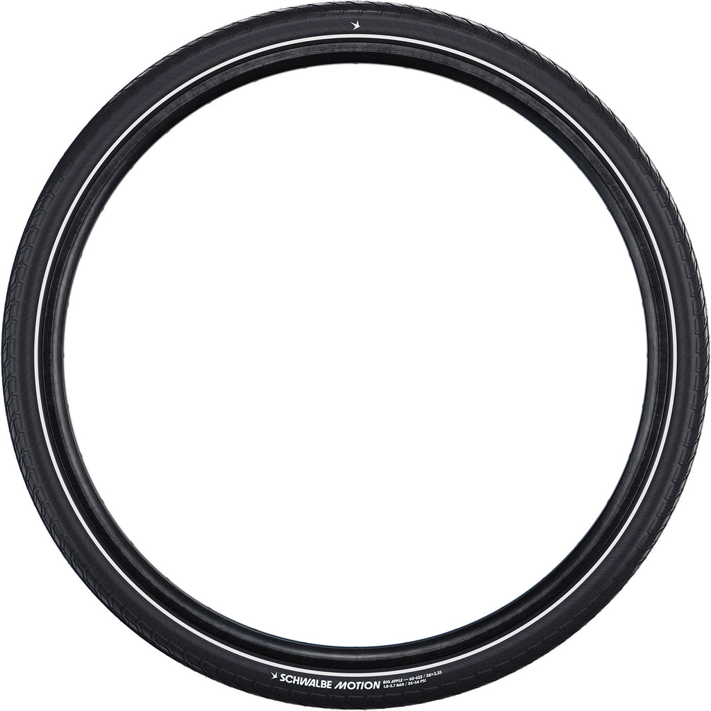 SCHWALBE - SCHWALBE draadband motion big apple 60-622 +r zwart