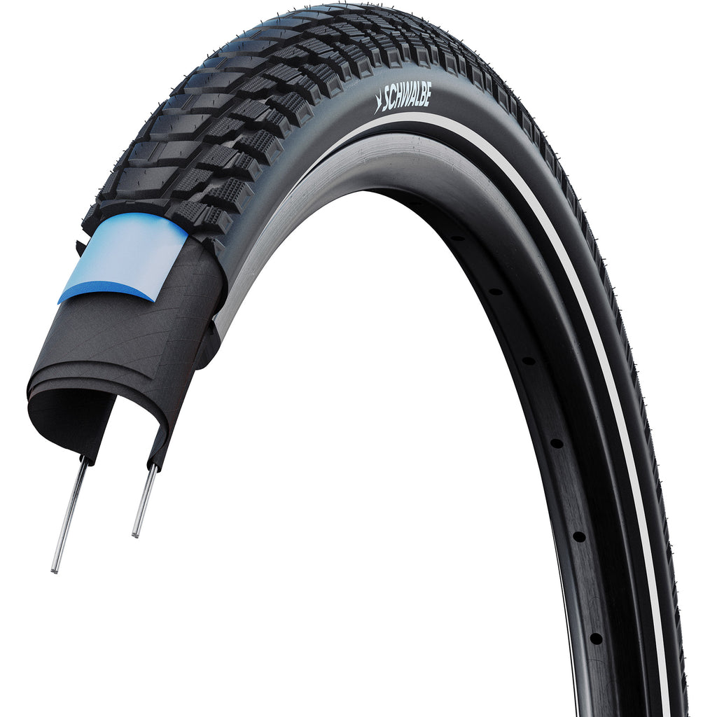 Schwalbe - draadband marathon plus tour perf 55-622 +r zwart
