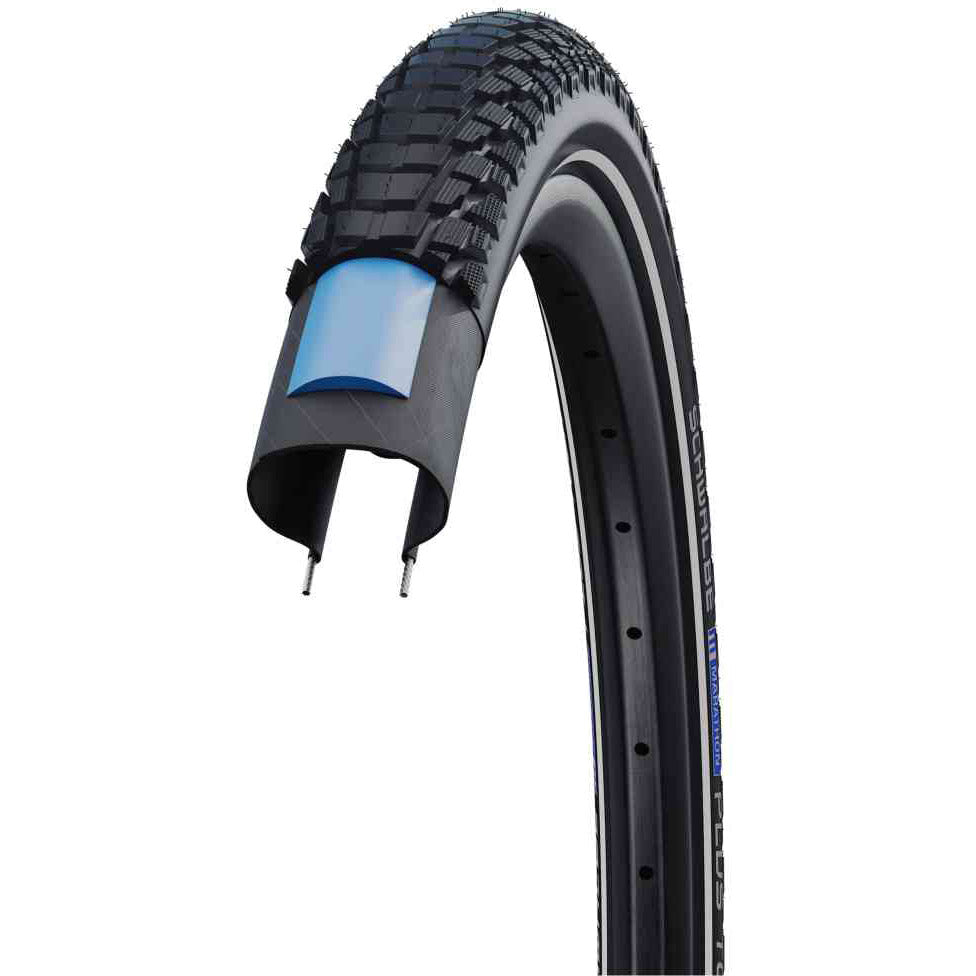 Schwalbe - draadband marathon plus tour perf 55-622 +r zwart