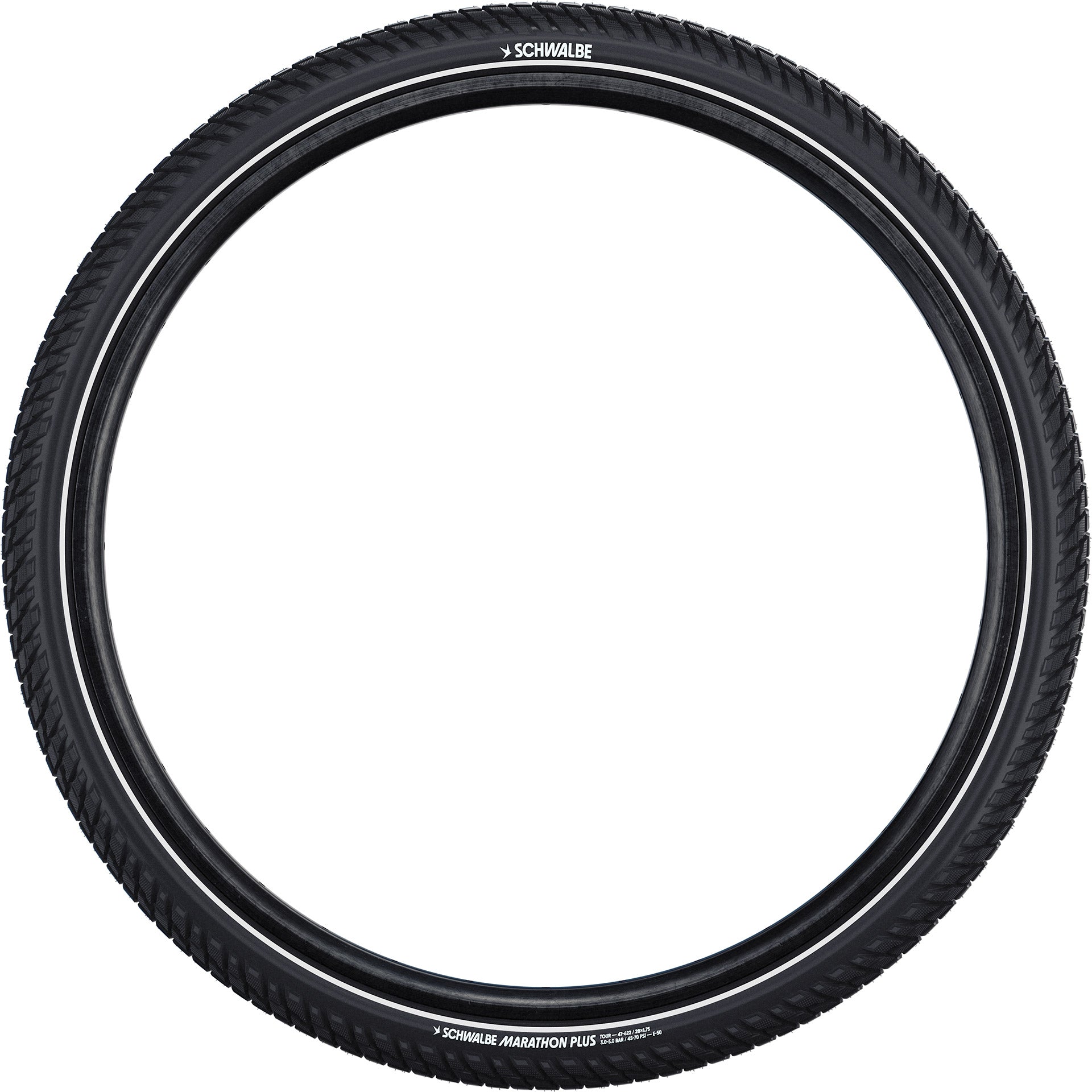Schwalbe - draadband marathon plus tour perf 55-622 +r zwart