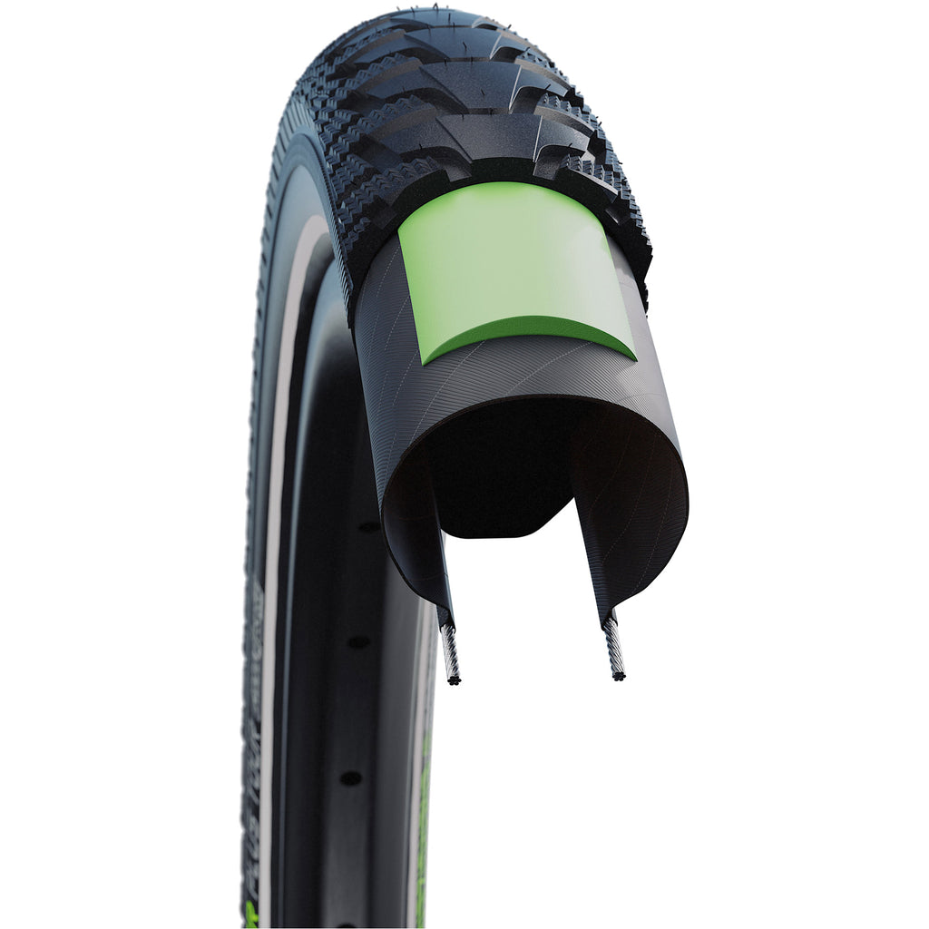 Schwalbe energizer plus green guard 55-622(28x2.15) zwart reflex
