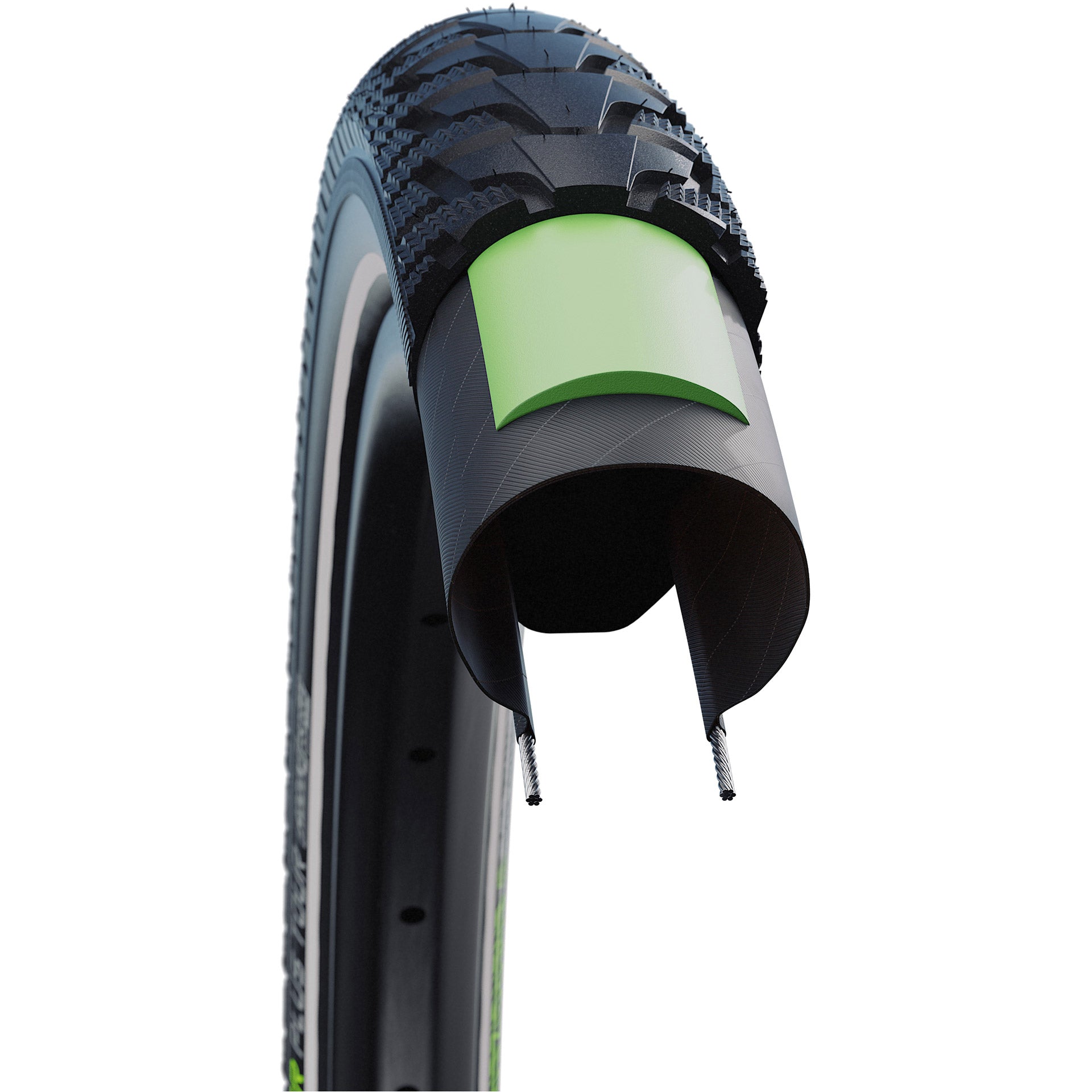 Schwalbe energizer plus green guard 55-622 (28x2,15) reflex noir