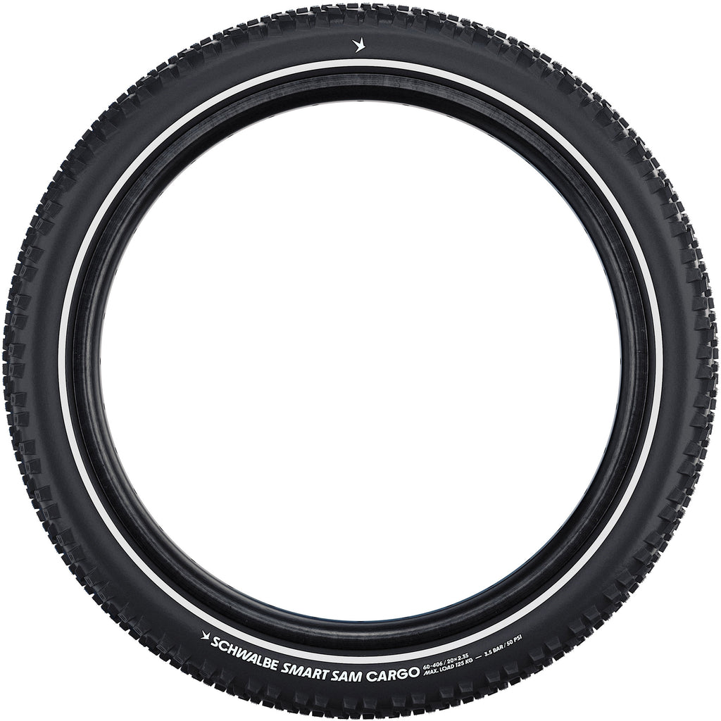 Schwalbe - draadband smart sam cargo 60-406 +r zwart