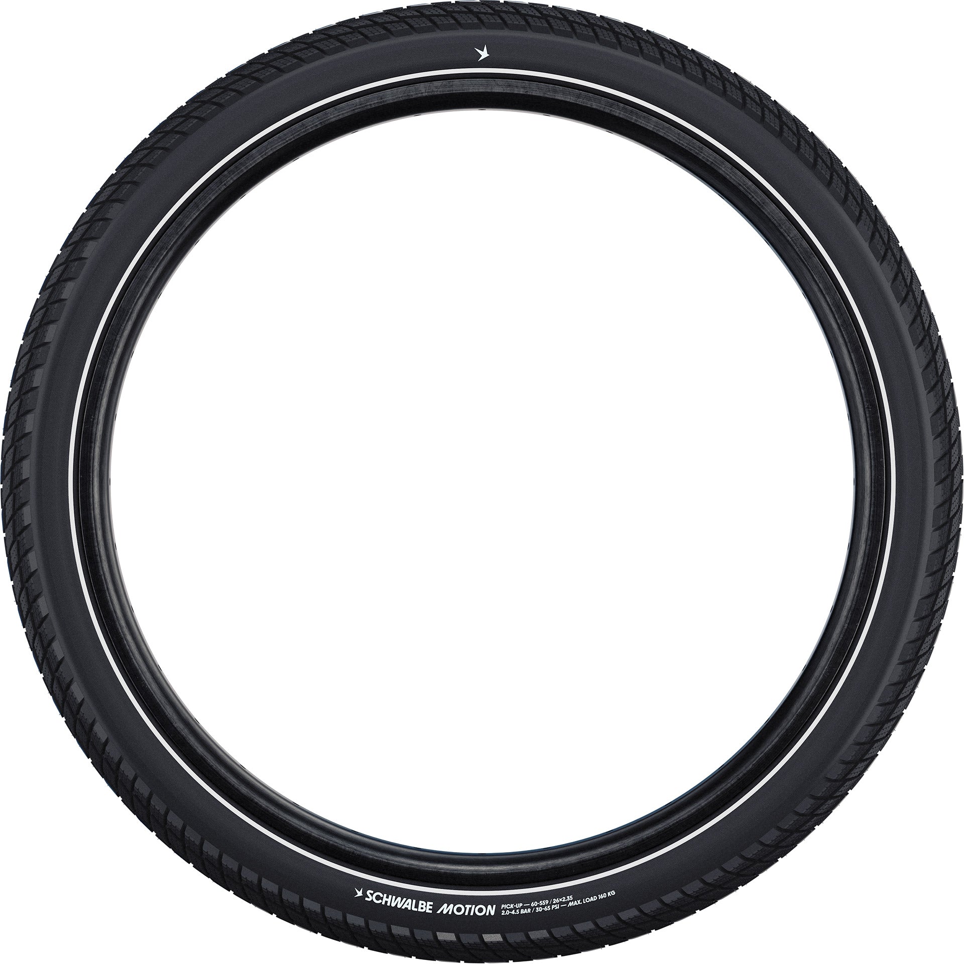 Schwalbe draadband motion pick-up 60-584 +r zwart