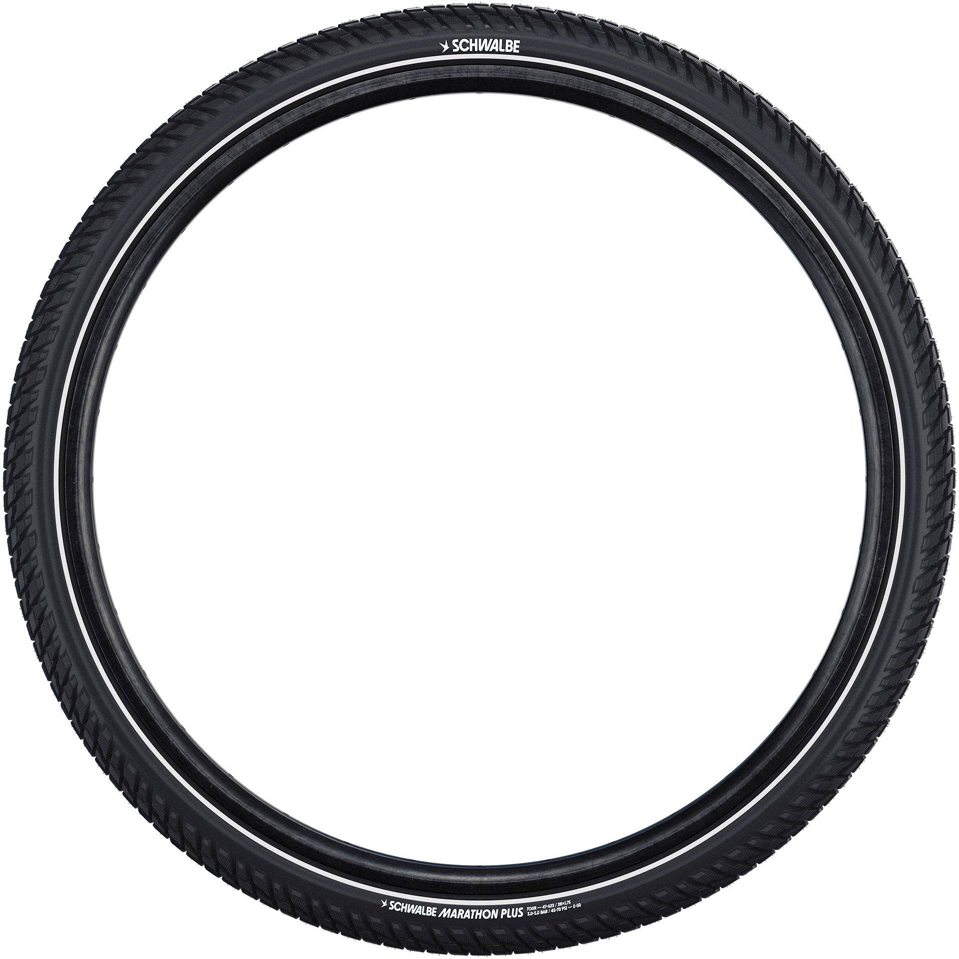 SCHWALBE - SCHWALBE draadband marathon plus tour 37-622 +r zwart