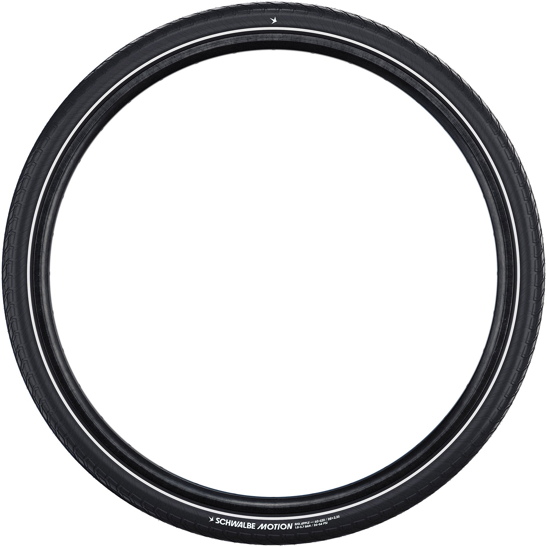Schwalbe draadband motion big apple plus 55-584 zwart +r