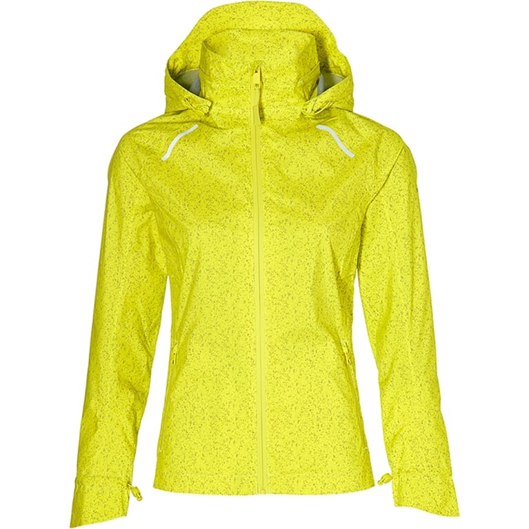 Basil - regenjas skane hivis dames neon yellow l