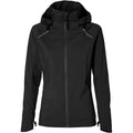 Basil - regenjas skane dames jet black l