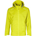 Basil - regenjas skane hivis heren neon yellow m