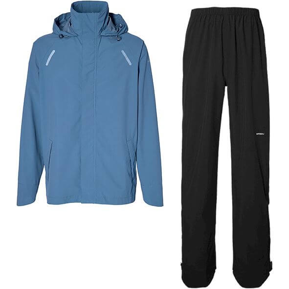 Basil - regenpak hoga unisex horizon blue xxxl