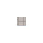 Bott cubio assortiment met 13 bakjes 65x65 lade