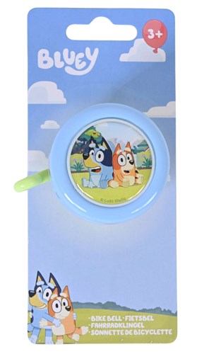 Bluey - Bluey fietsbel - jongens - blauw