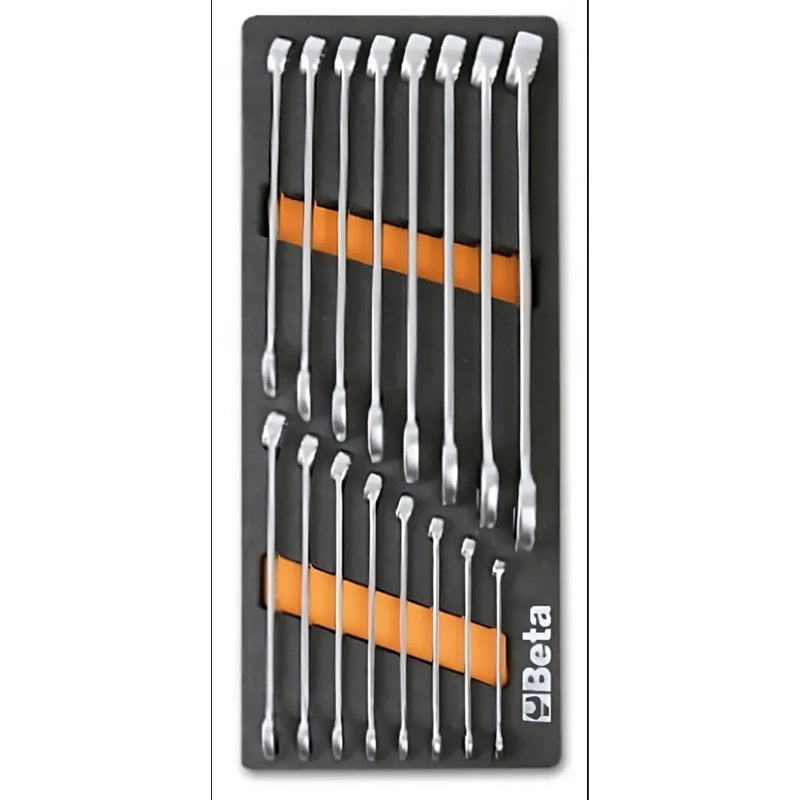 Beta Beta - steek/ringsleutel set 16-delig met inlay