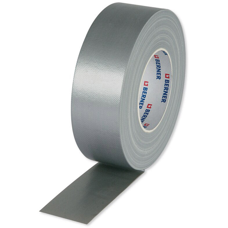Cema - Cema Berner textieltape rol 50m x 50mm zilver