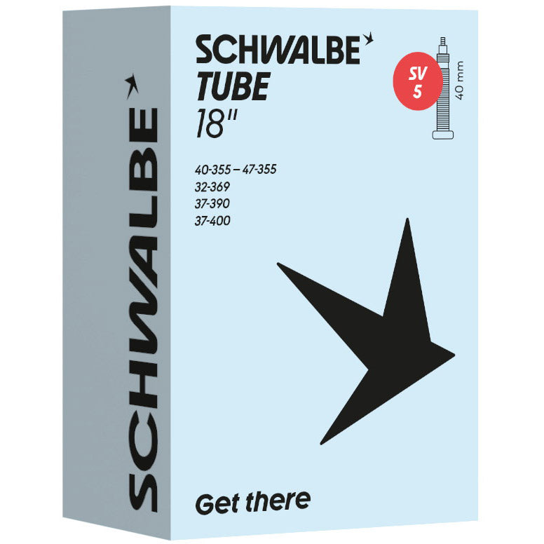 SCHWALBE - SCHWALBE tube #5 32/47-355/400 sv40