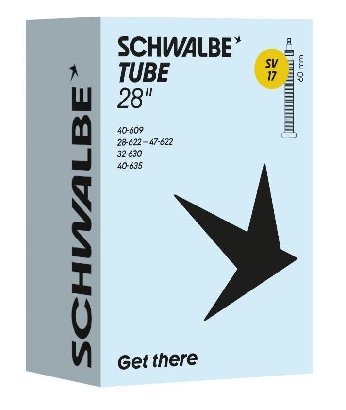 Schwalbe benelux b.v. schwalbe binnenband sv17 28 28 47-622 635 ib fv 60mm