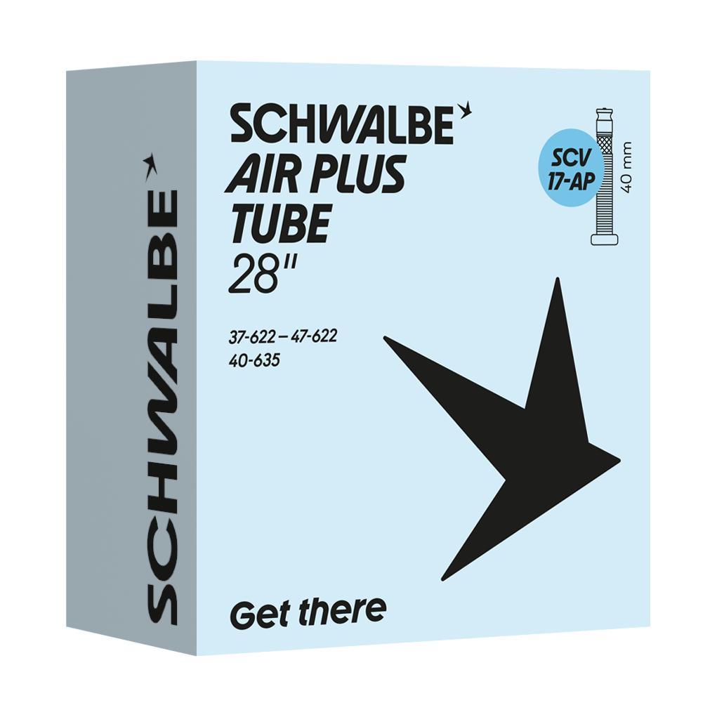 Schwalbe - binnenband scv17-ap air plus 37/47-622 clik valve 40mm