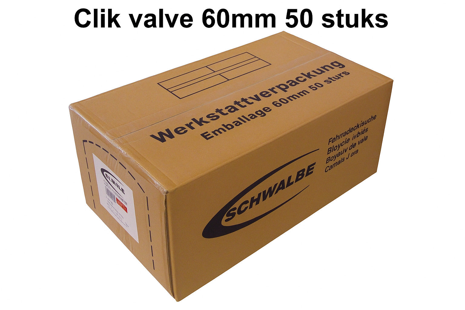 SCHWALBE - SCHWALBE schlauch "nr. 15" tube #15 scv 23/30-622/630 60mm loose