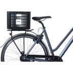Caisse à vélo Basil M - moyenne - 29,5 litres - noire