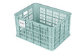 Basil - fietskrat s silver blue 17.5l recycled