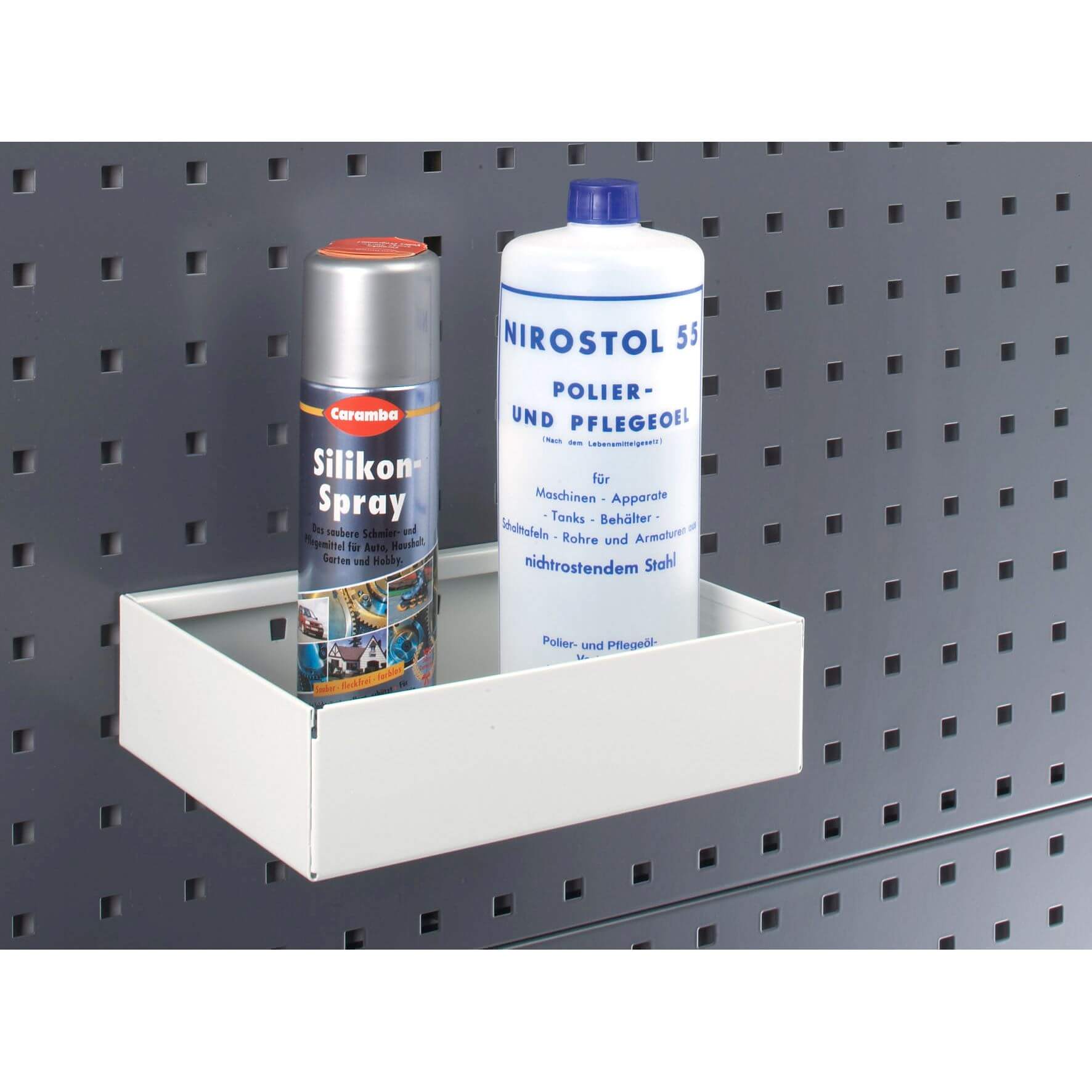 Bott opbergkist | h65xb450xd175mm | lichtgrijs | passend voor geperforeerde platen | 1 stuk - 14014038.16 14014038.16