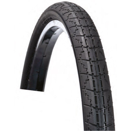 Buitenband Dutch Perfect 28 x 1.75 47-622 - zwart met reflectie