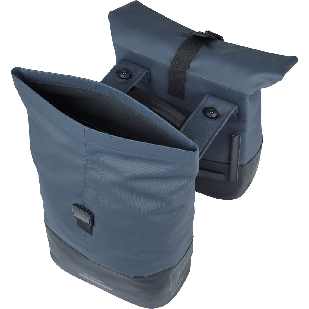 Basil B.V. - B.V. Tas basil cove dubbel blauw/zwart | mik | 32l