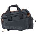 Basil gepäckträgertasche miles xl pro trunkbag miles xl pro mik 2.0 black orange