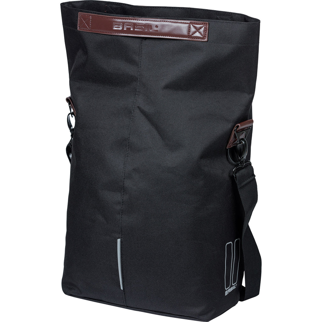 BASIL - BASIL Tas city shopper zwart | mik hooks | 16l