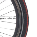 Deli tire buitenband sa-206 18 x 1.75 zw oranje streep