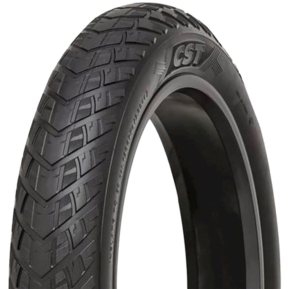 Cst buitenband fatbike big boat 26 x 4.00 zwart reflectie