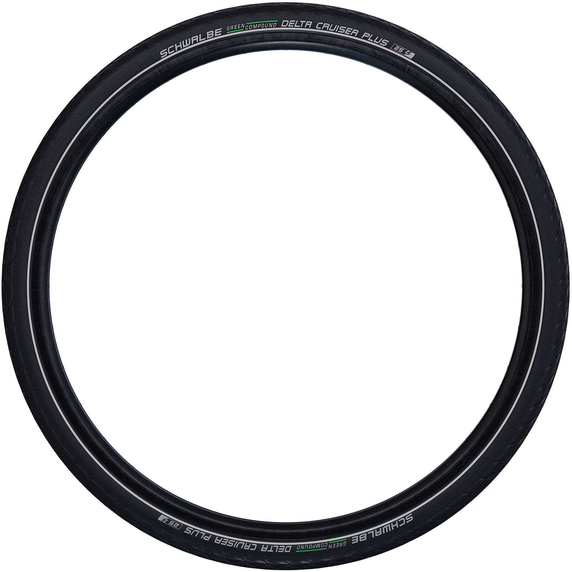 Pneu extérieur Schwalbe Delta Cruiser Plus 26 x 2,00 noir refl