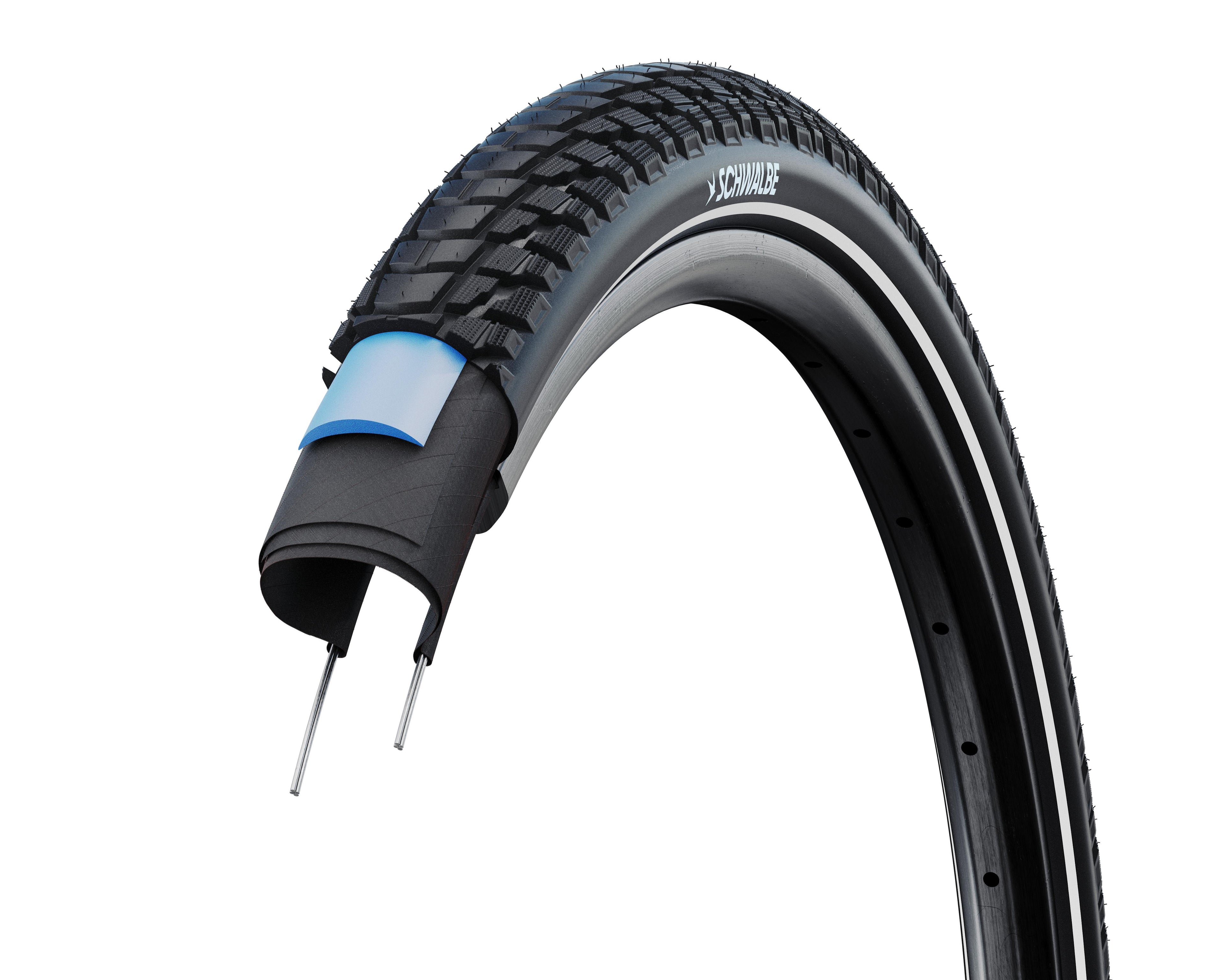 SCHWALBE - SCHWALBE buitenband marathon plus tour 50-559 zw refl