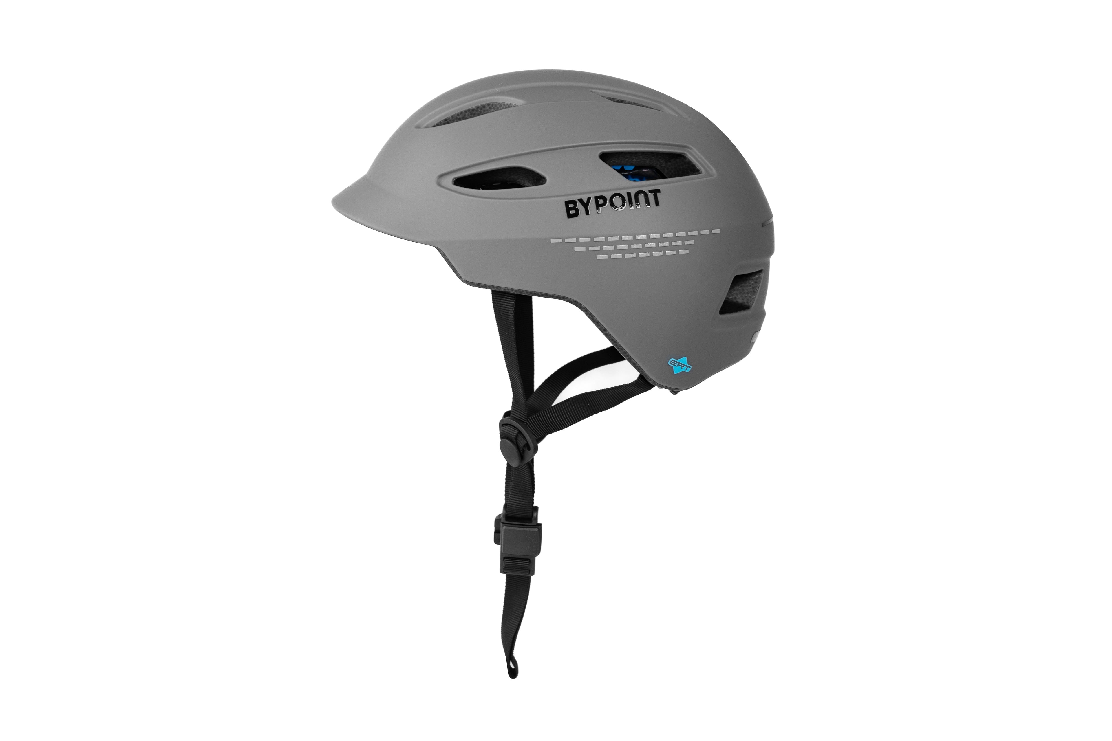 Bypoint helm u-ert fl beton grijs l 58-61cm