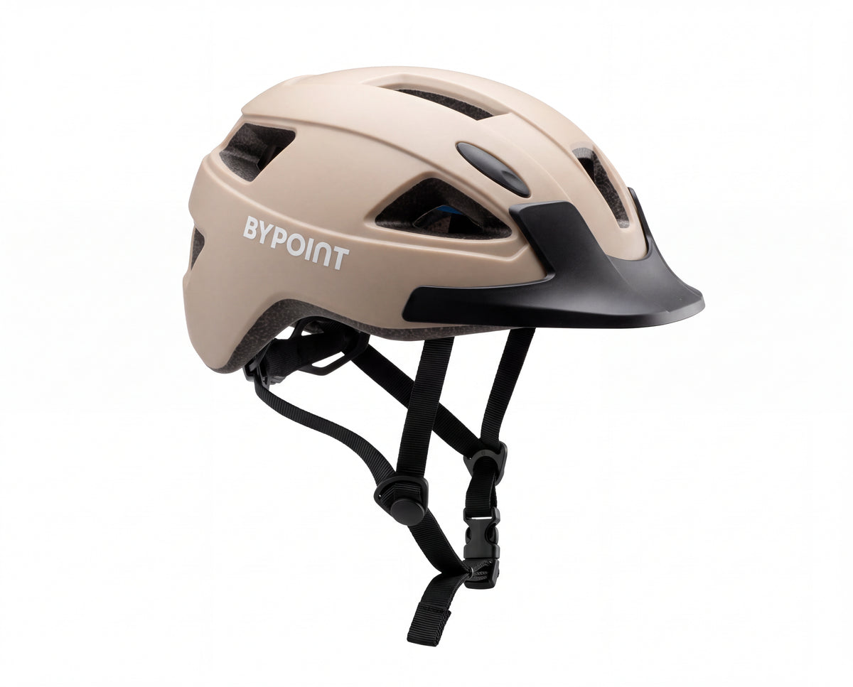 Bypoint - Bypoint helm buddy led zand beige junior s 48-54cm