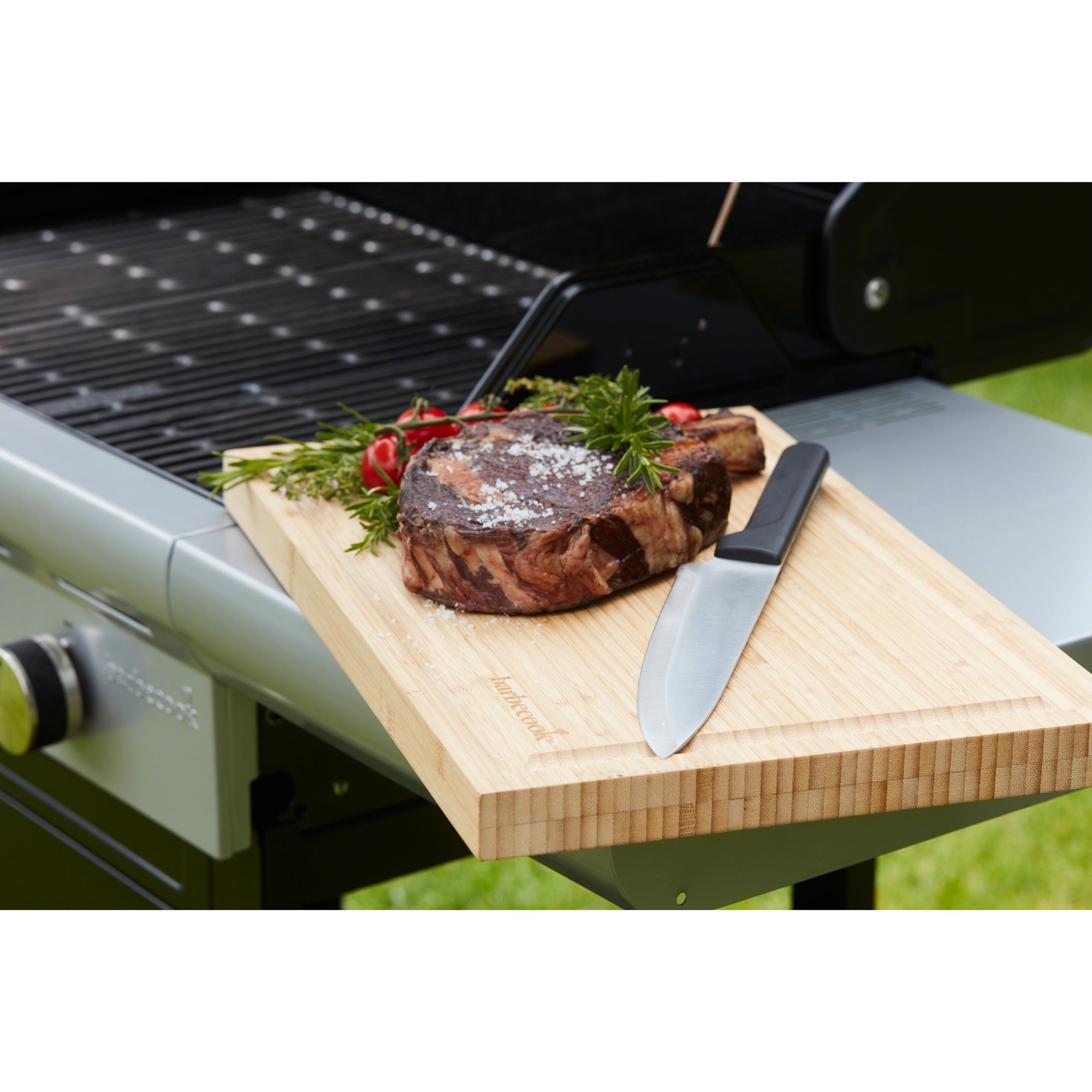 Barbecook snijplank uit bamboe met sapgeul (fsc 100%)