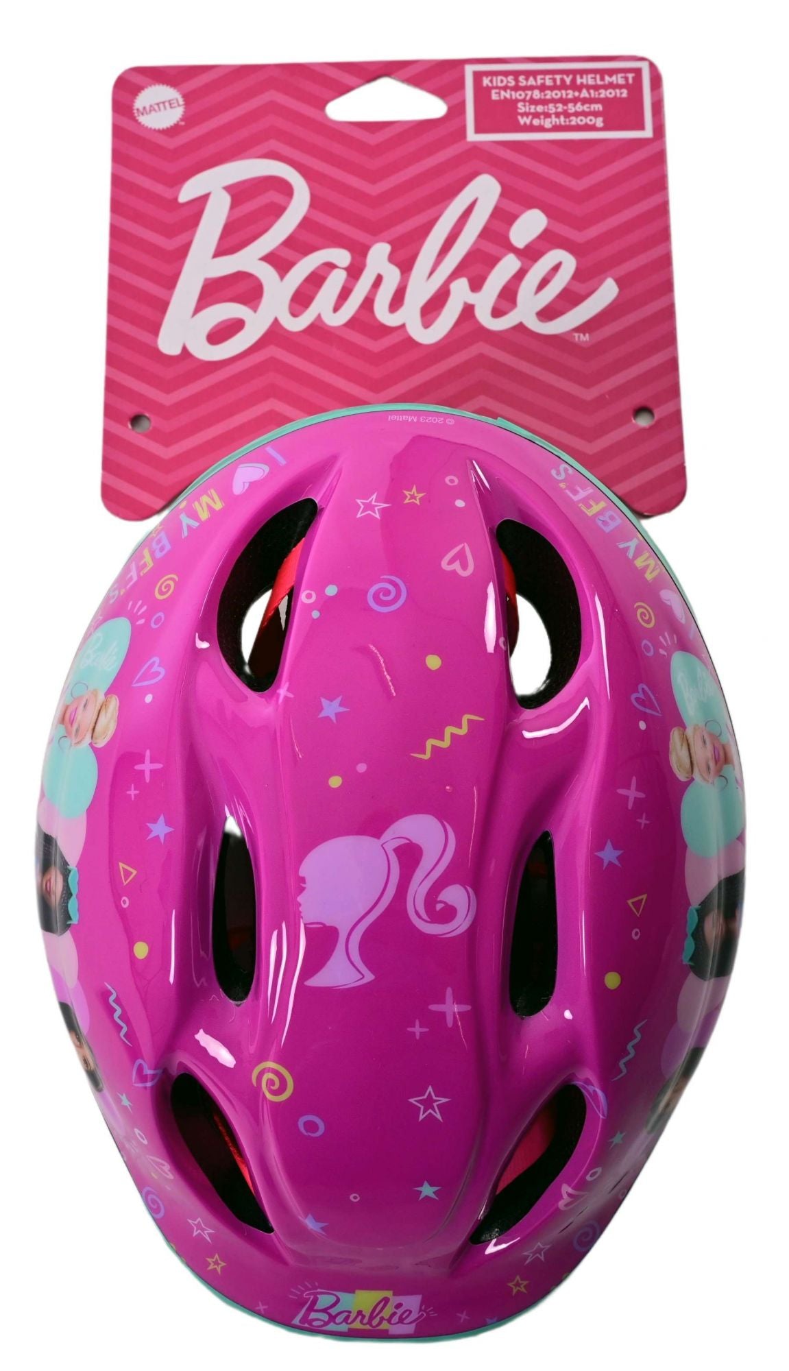 Volare - Kinder helm barbie 52-56cm