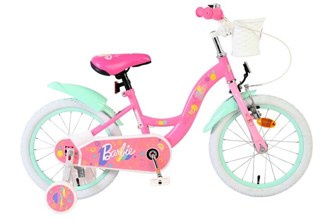 Barbie - Barbie kinderfiets - meisjes - 16 inch - roze