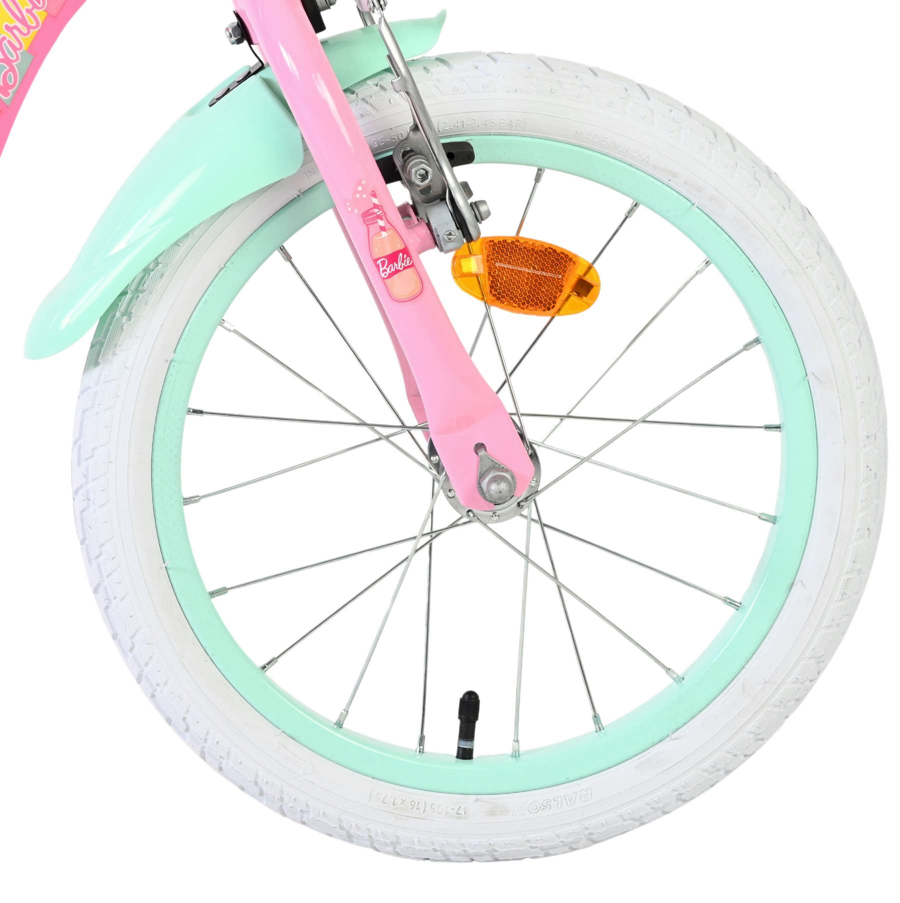 Barbie - Barbie kinderfiets - meisjes - 16 inch - roze